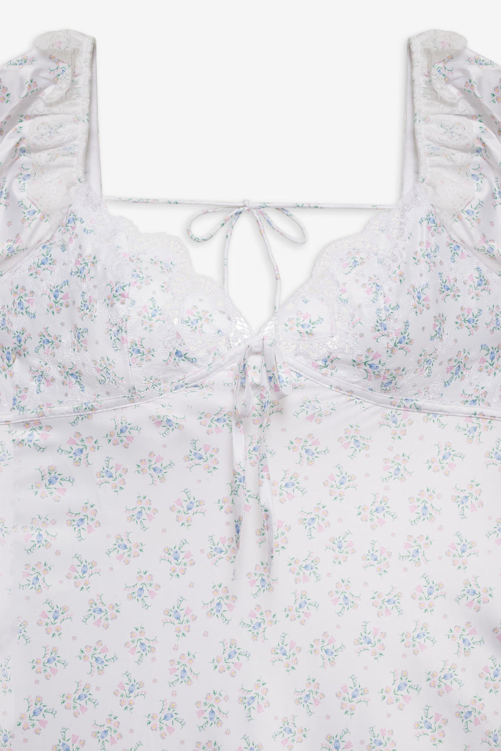 Sweet Escape Midi Slip Dress White