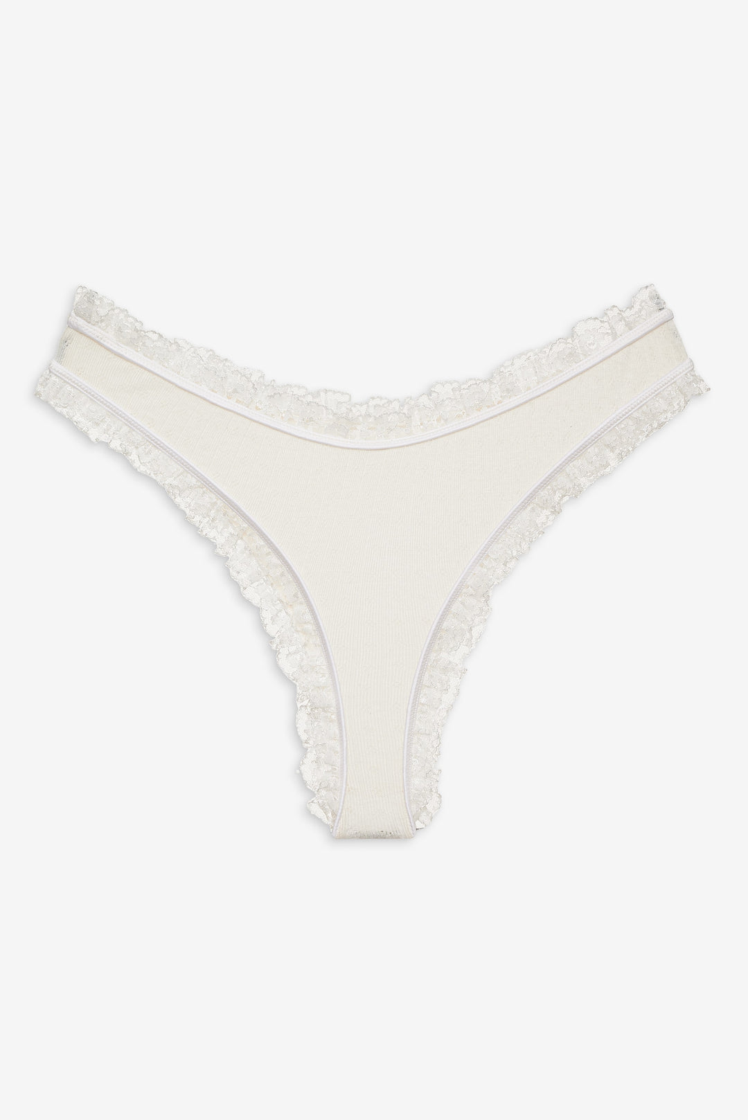 Romy Cheeky Panty White