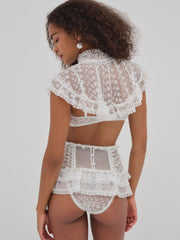 Layer Cake Chiffon Panty White