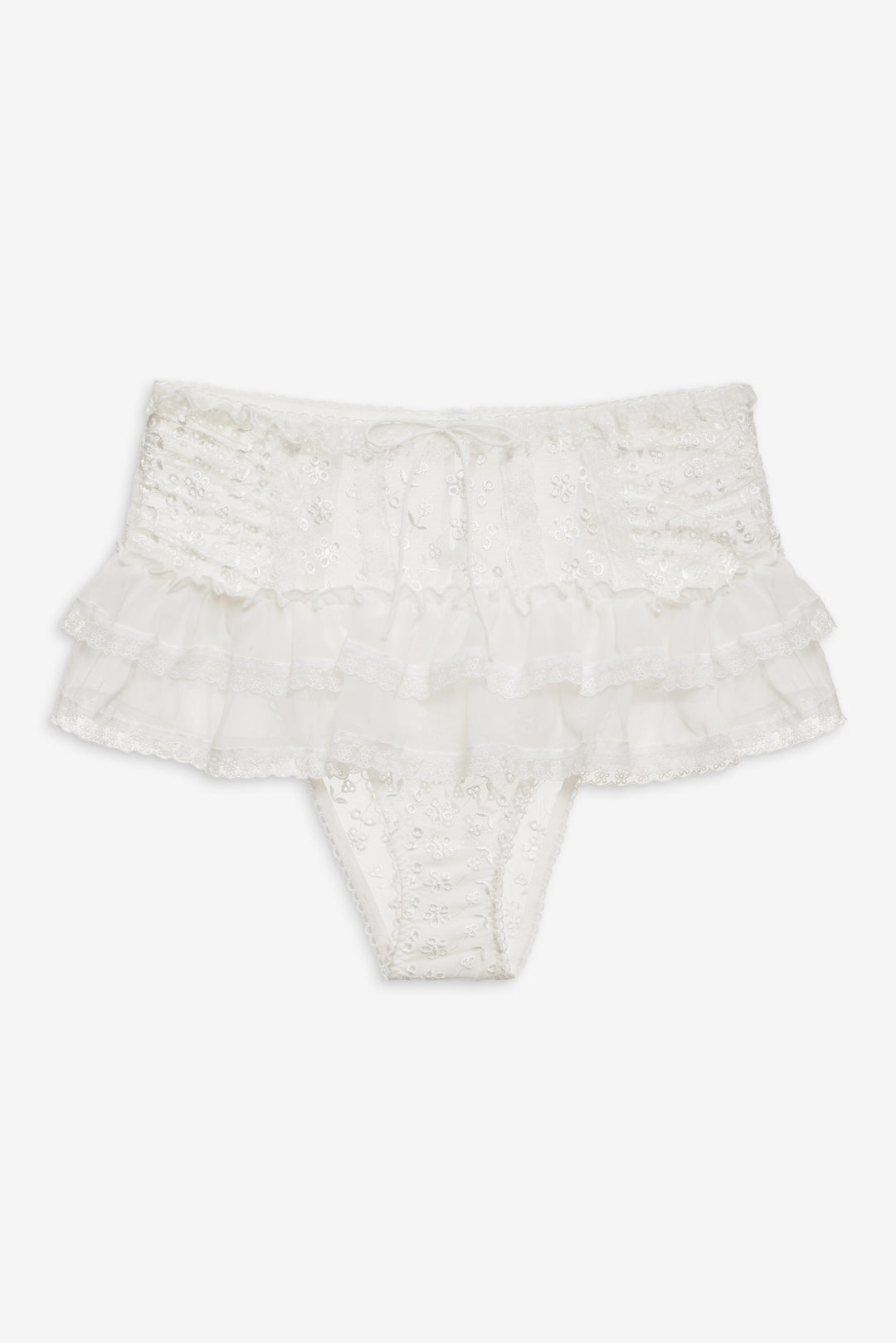 Layer Cake Chiffon Panty White