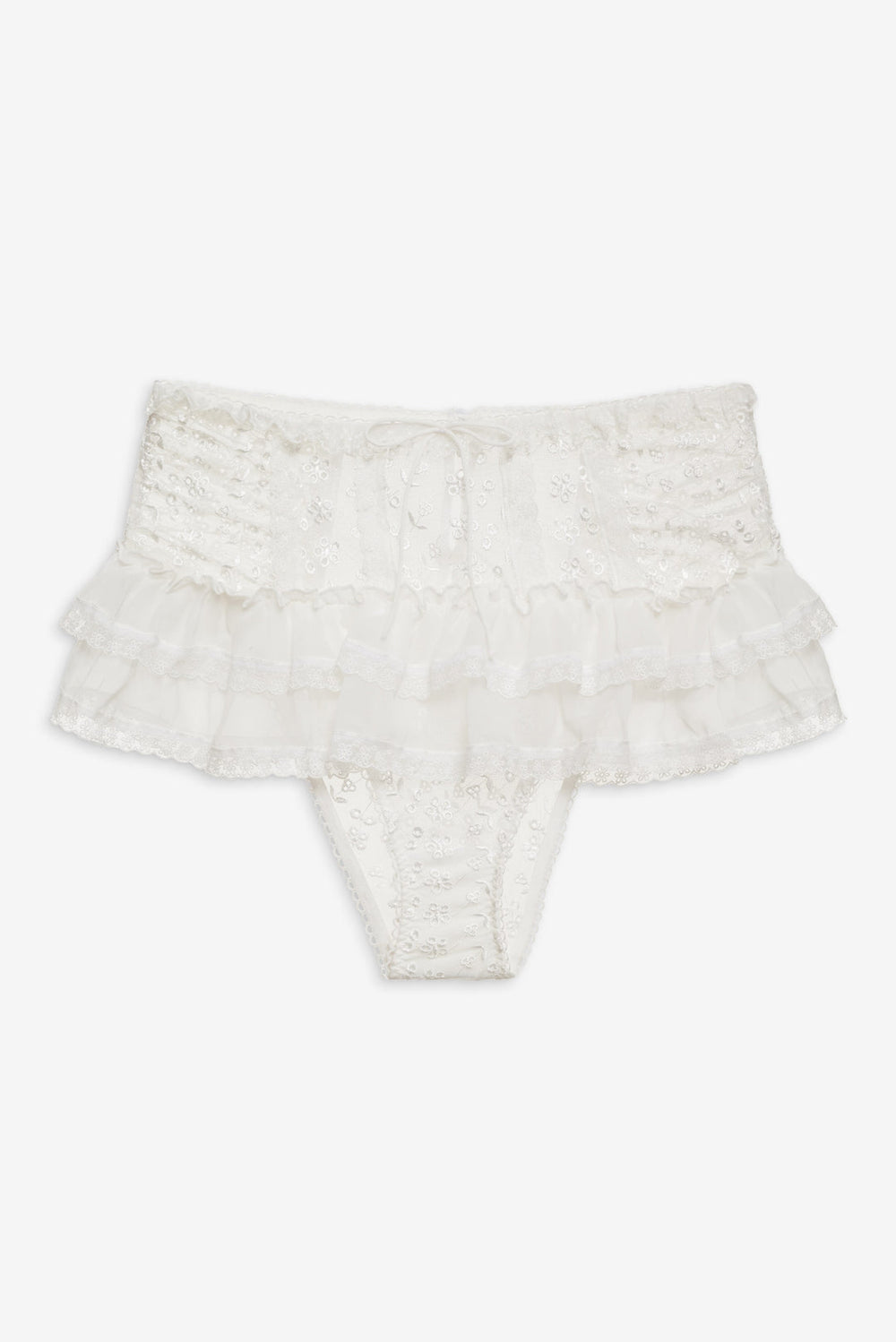 Layer Cake Chiffon Panty White