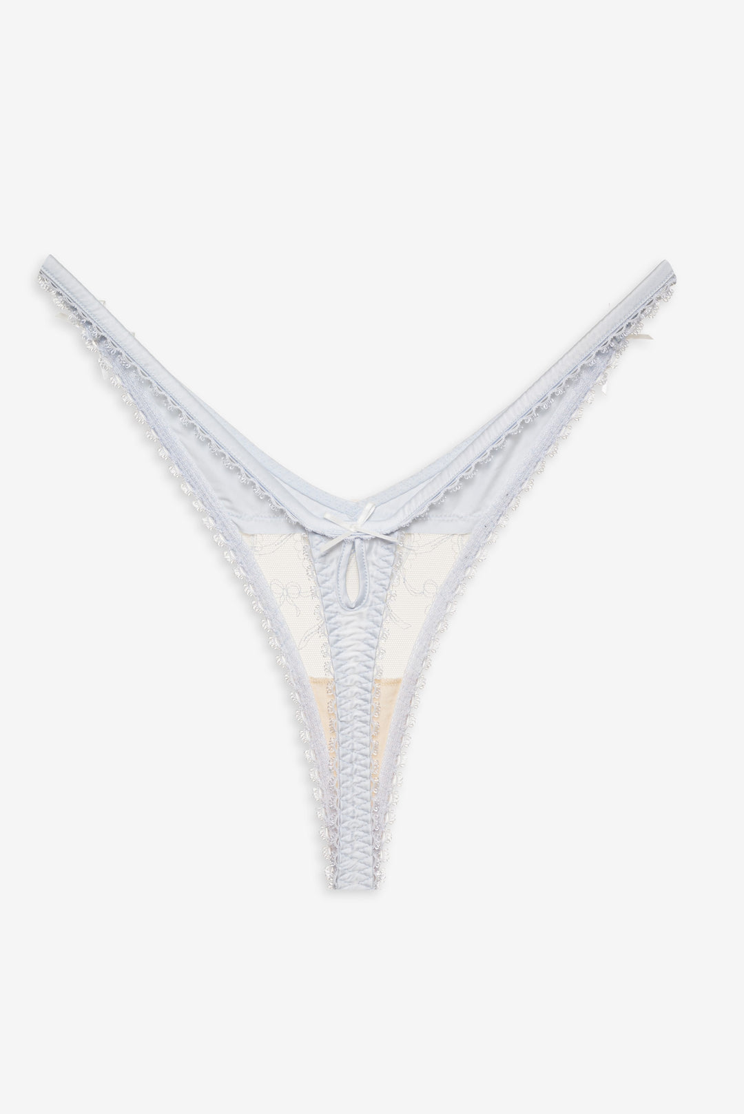 Pure Heart Thong Panty White