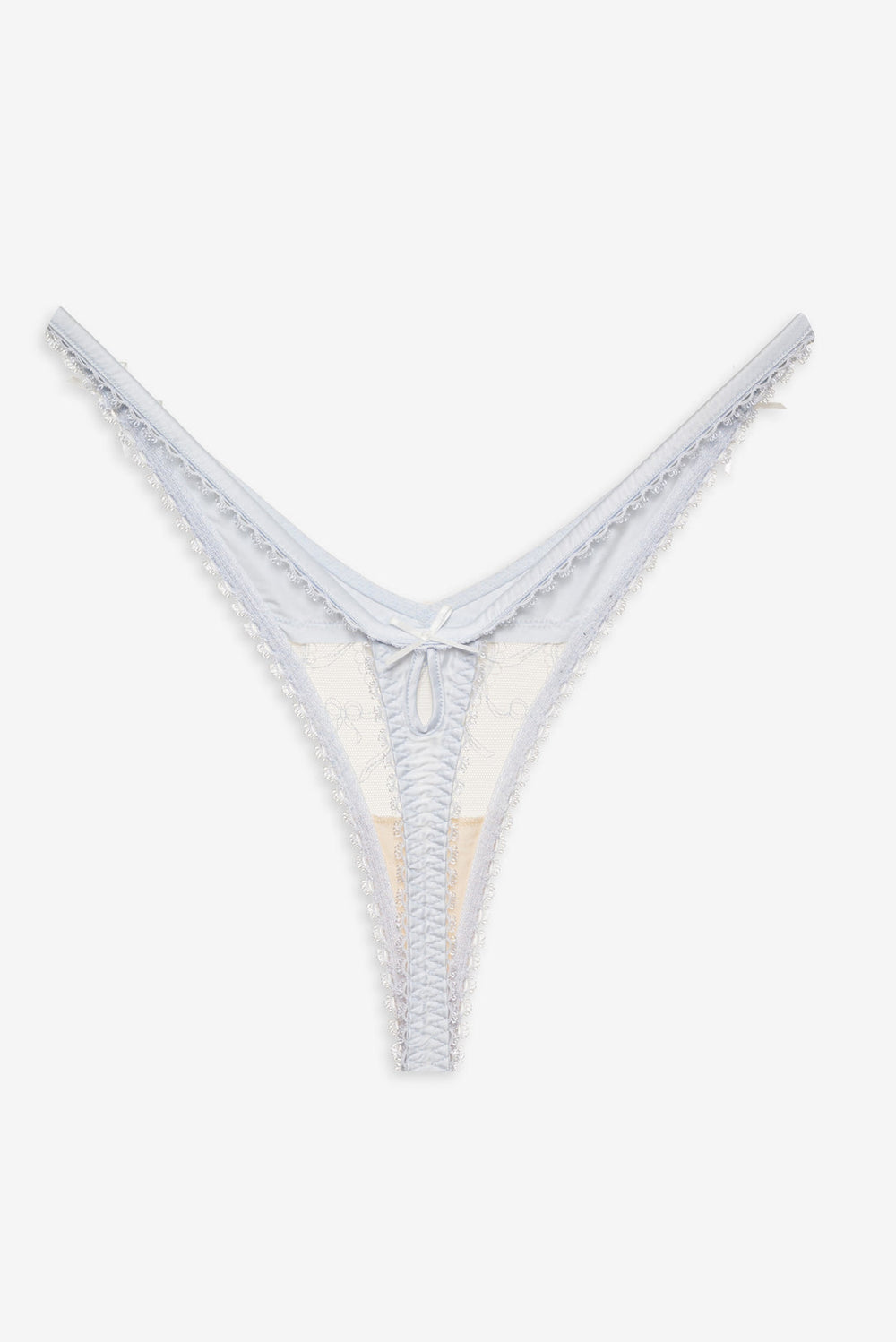 Pure Heart Thong Panty White
