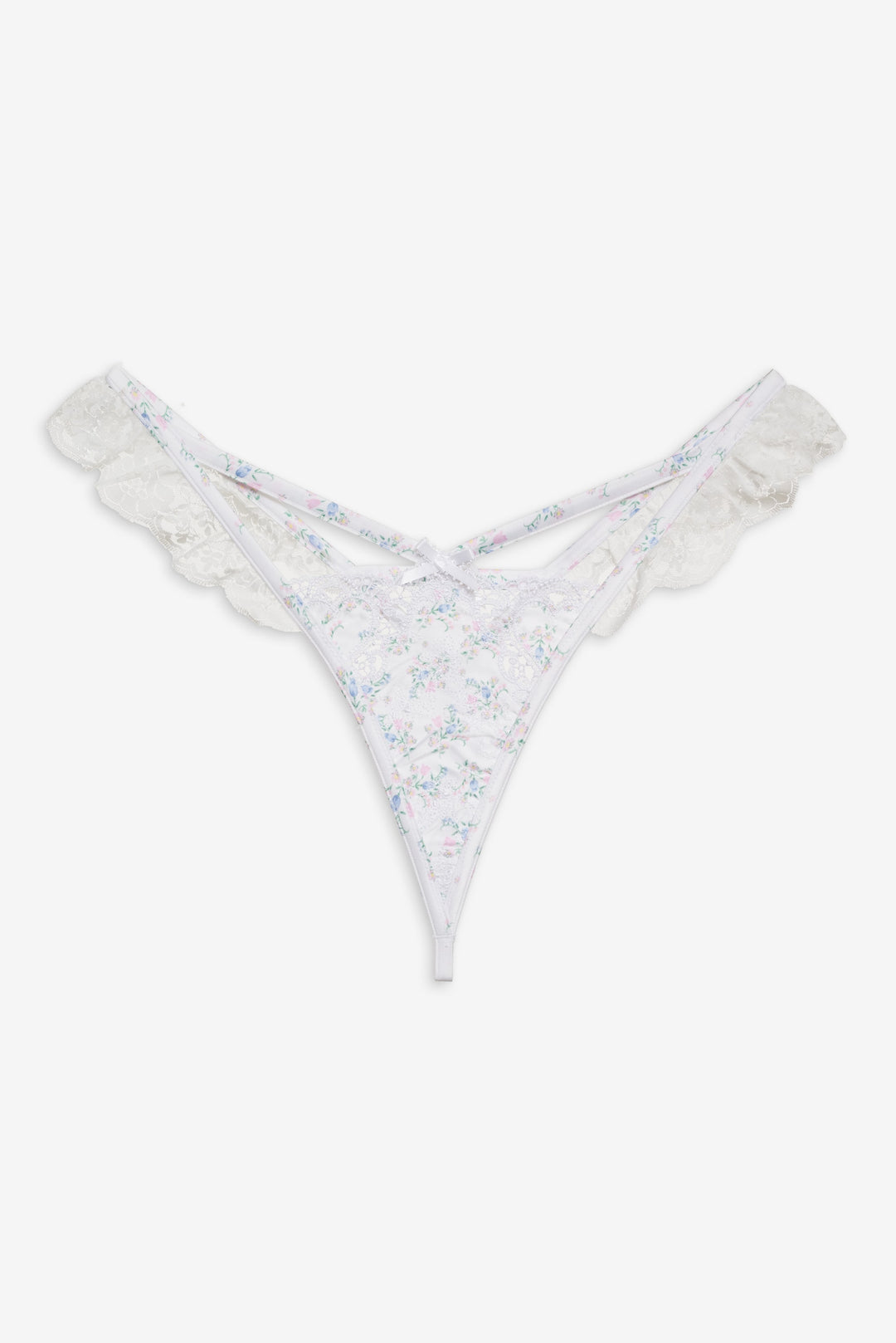 Sweet Escape Thong Panty White