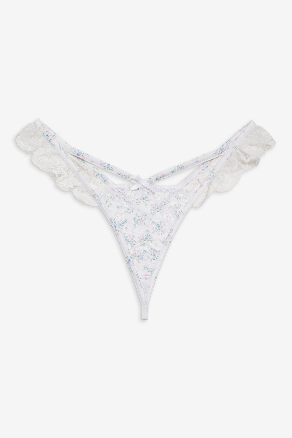 Sweet Escape Thong Panty White