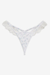Sweet Escape Thong Panty White