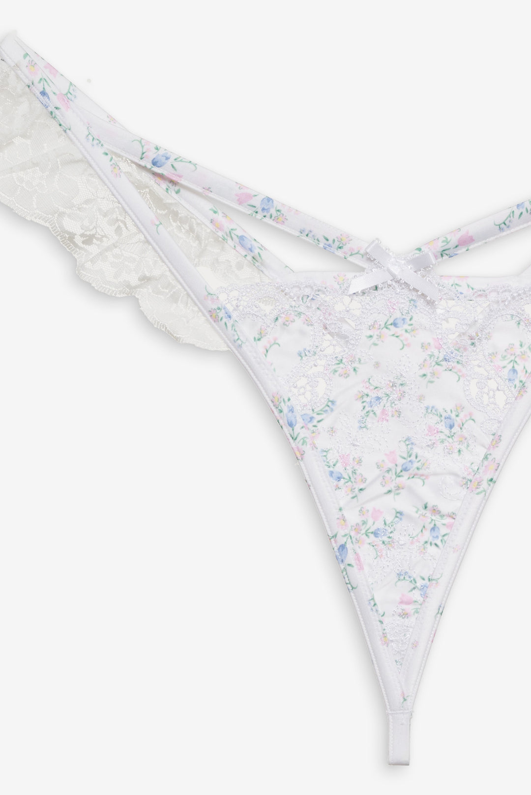 Sweet Escape Thong Panty White