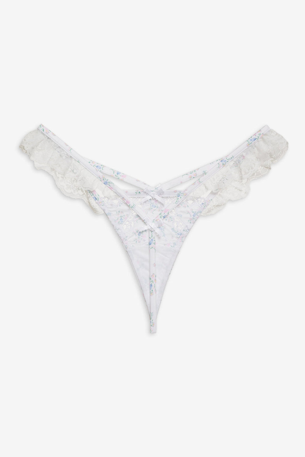 Sweet Escape Thong Panty White