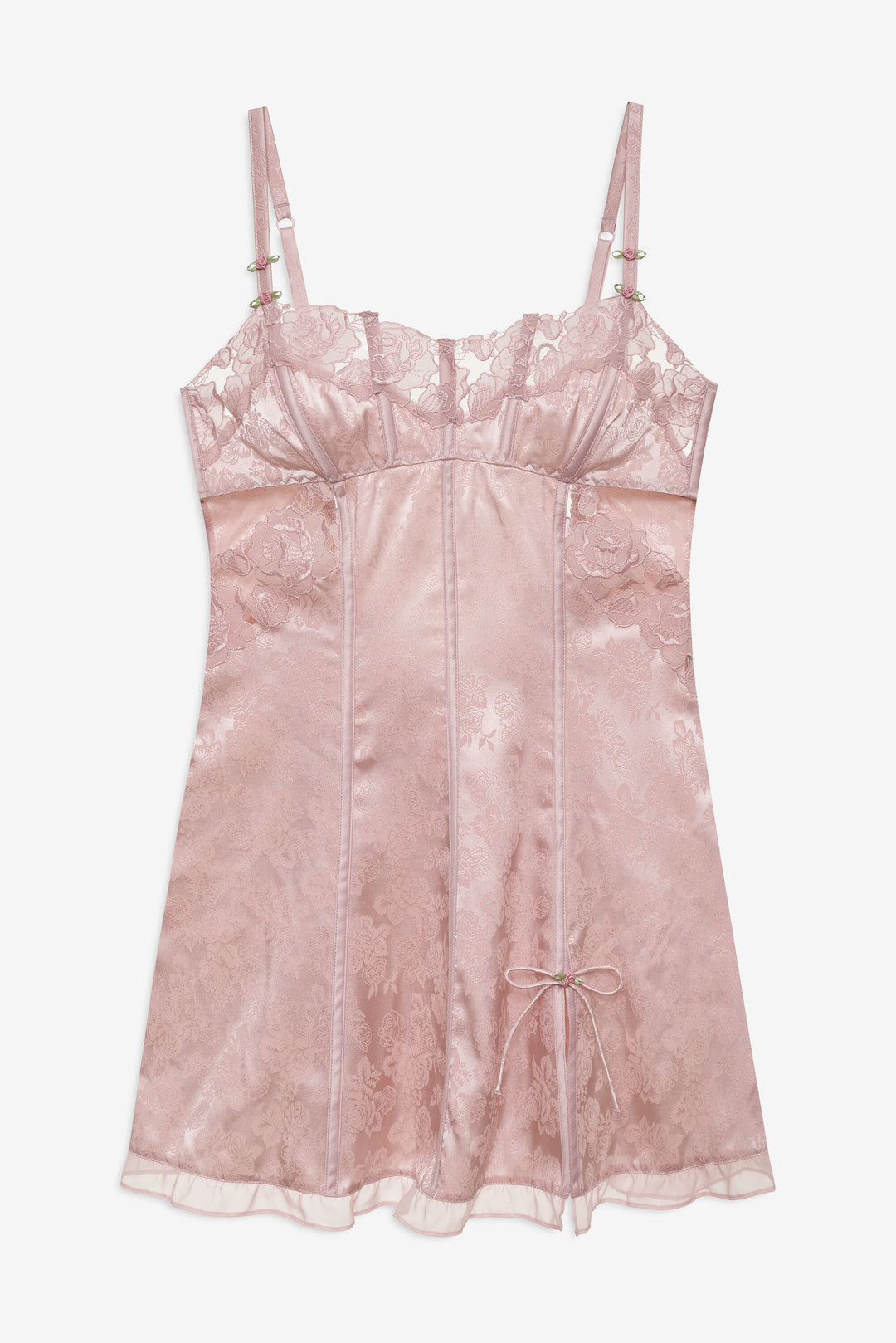 Blissful Blooms Slip Dress Pink