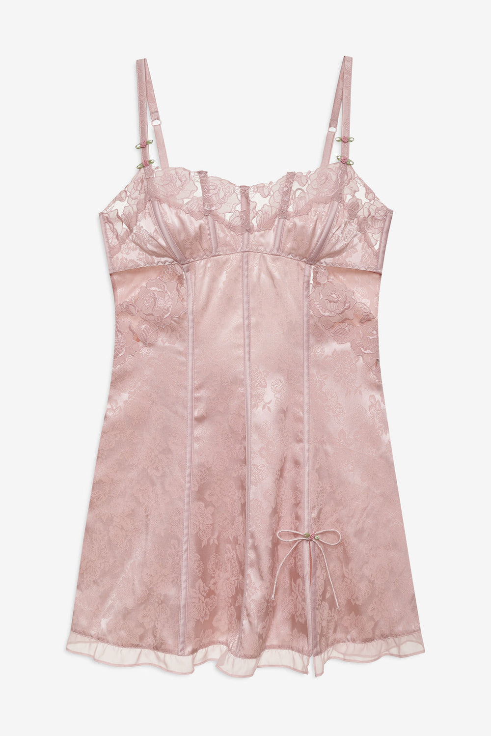 Blissful Blooms Slip Dress Pink