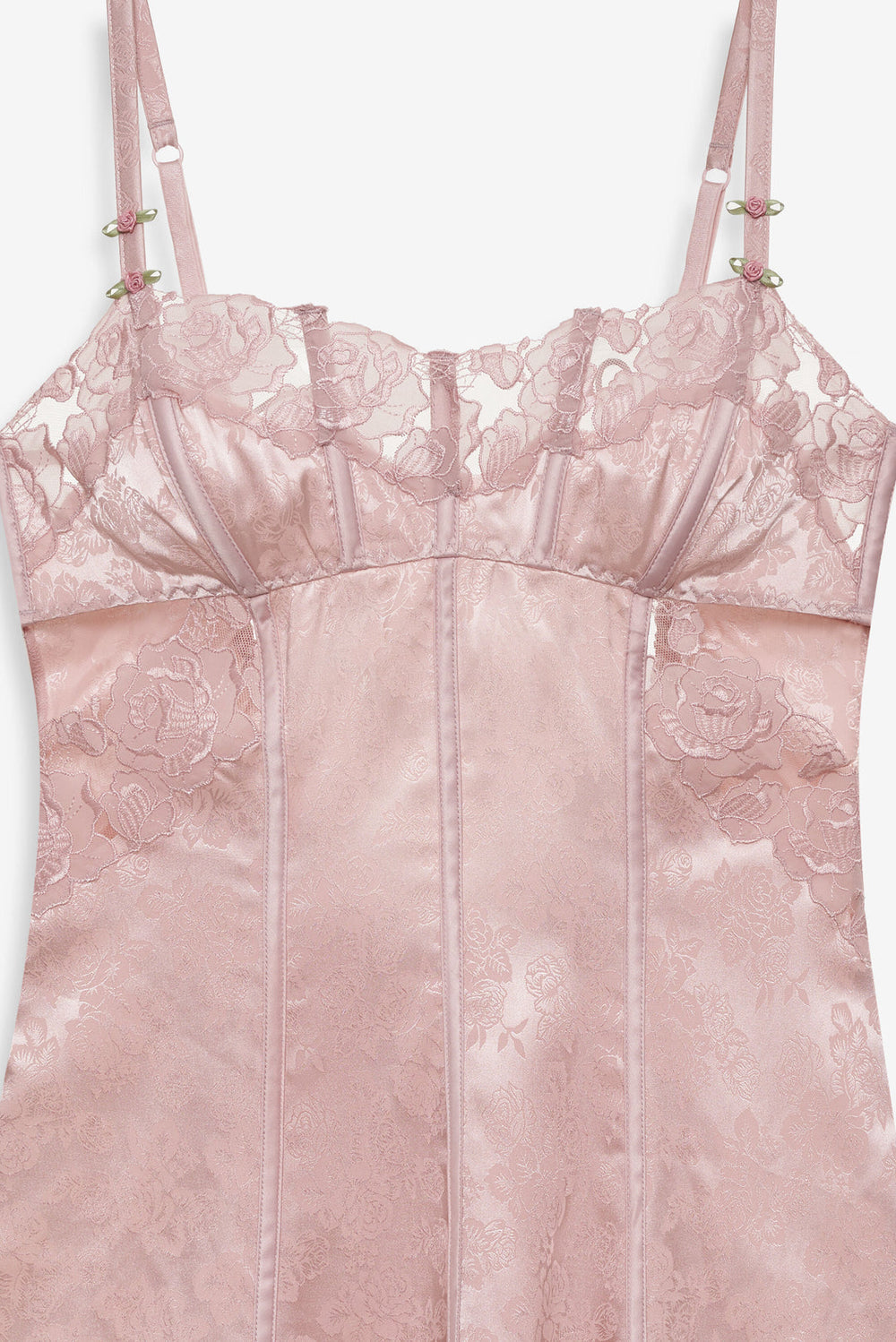 Blissful Blooms Slip Dress Pink