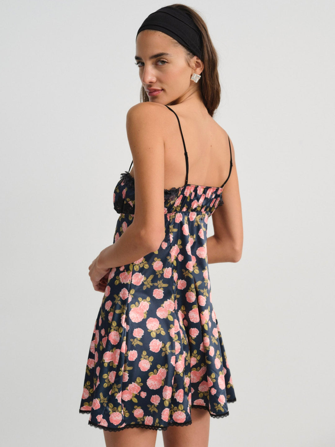 Kayla Slip Dress Navy