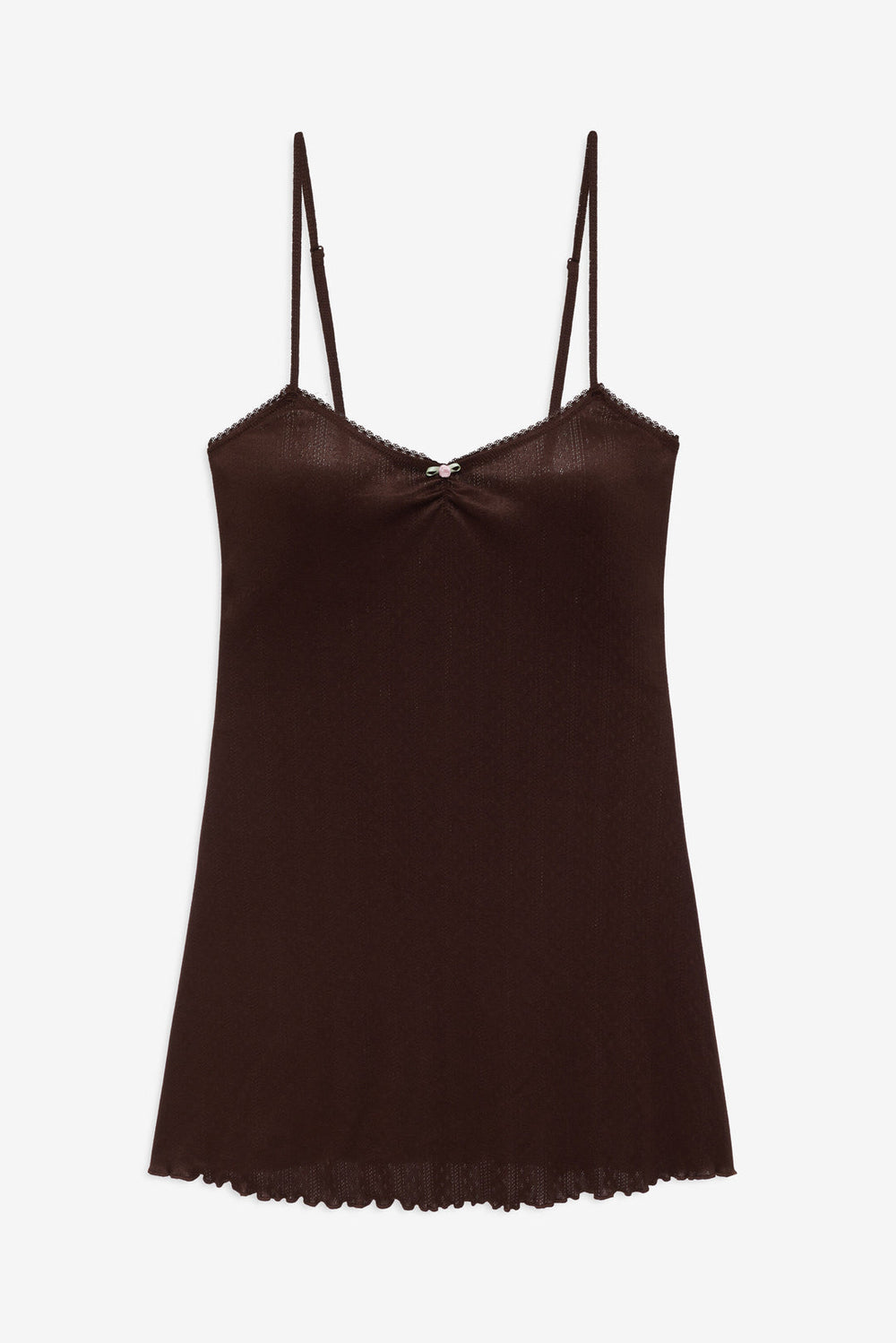 Elliana Slip Dress Chocolate