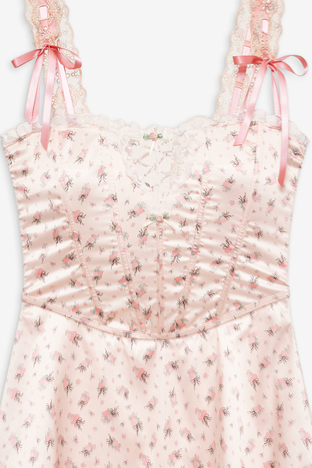 Peaches & Cream Slip Dress Peach