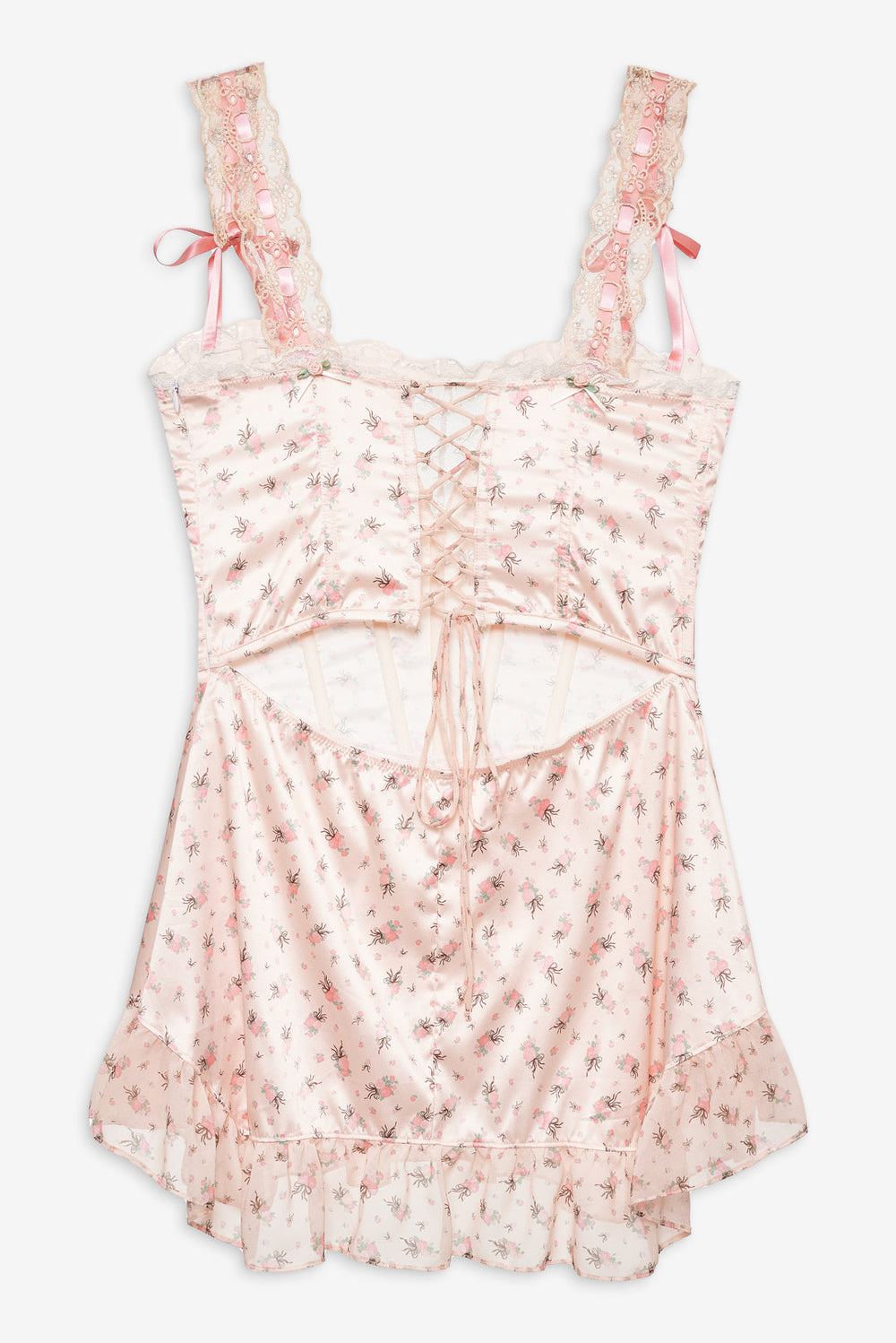 Peaches & Cream Slip Dress Peach
