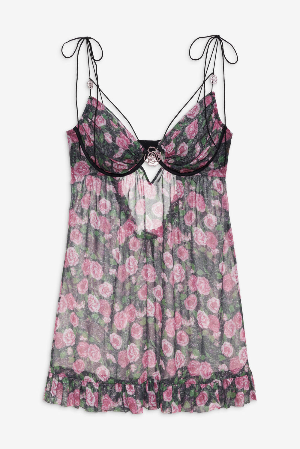 Ciara Slip Dress Black