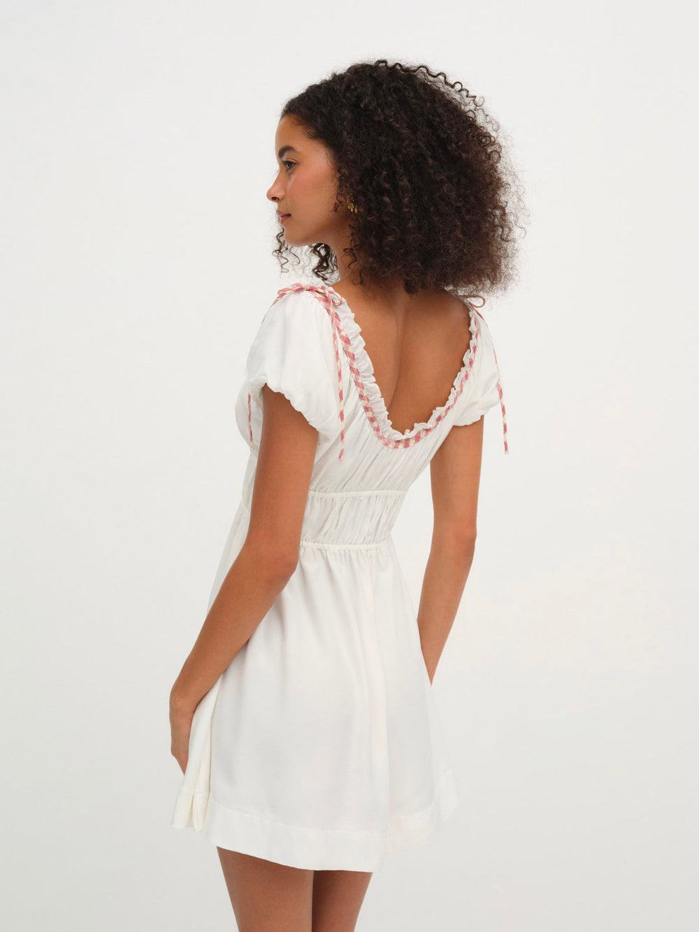 Georgia Corset Slip Dress Red