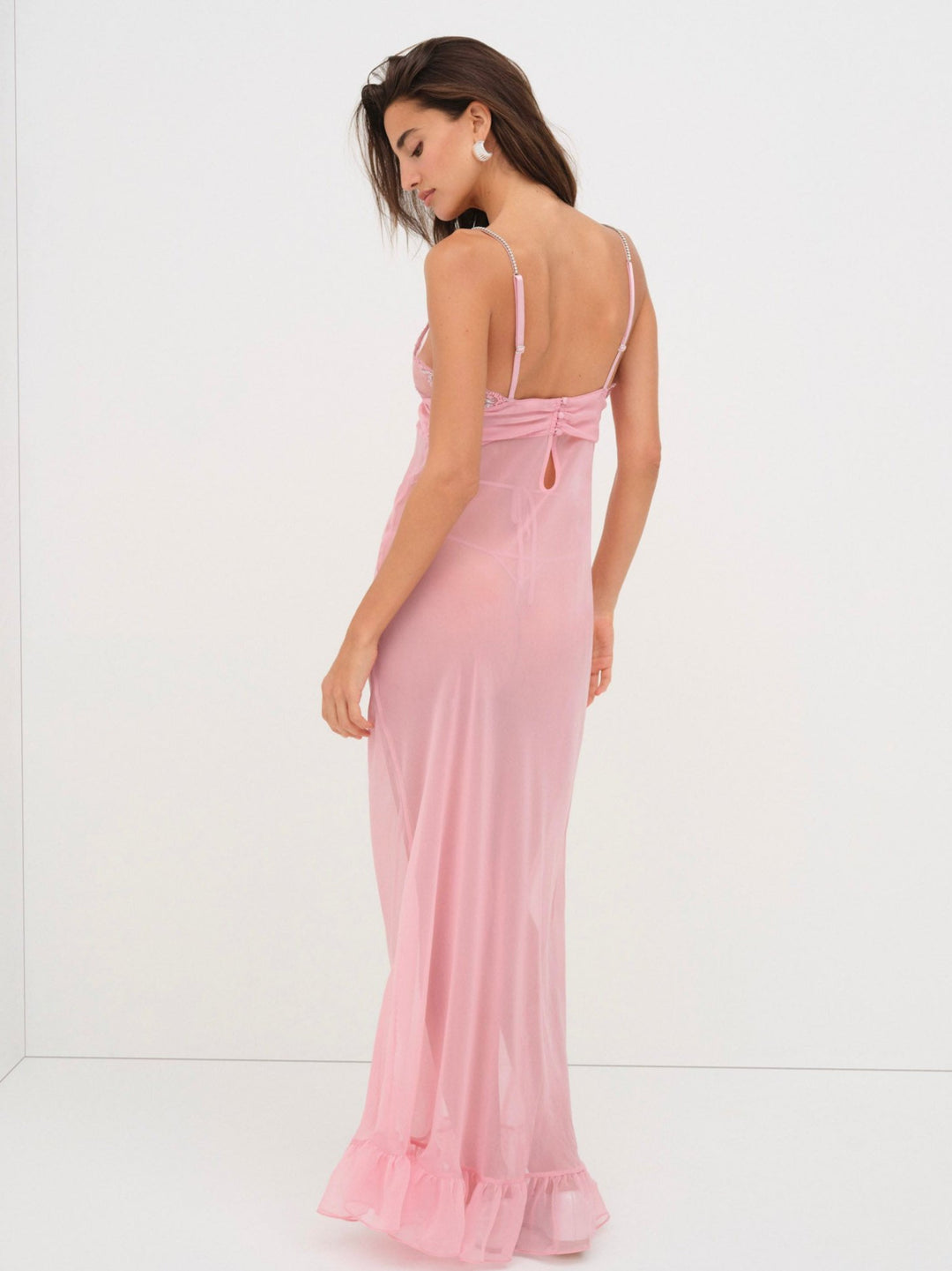 Kristi Maxi Slip Dress Mauve
