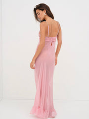 Kristi Maxi Slip Dress Mauve