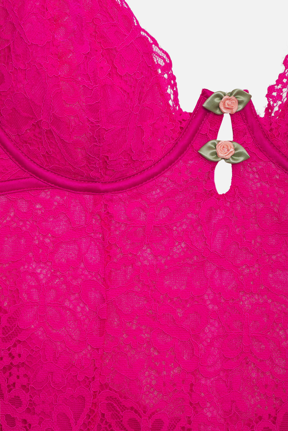 Creamsicle Lace Slip Dress Pink