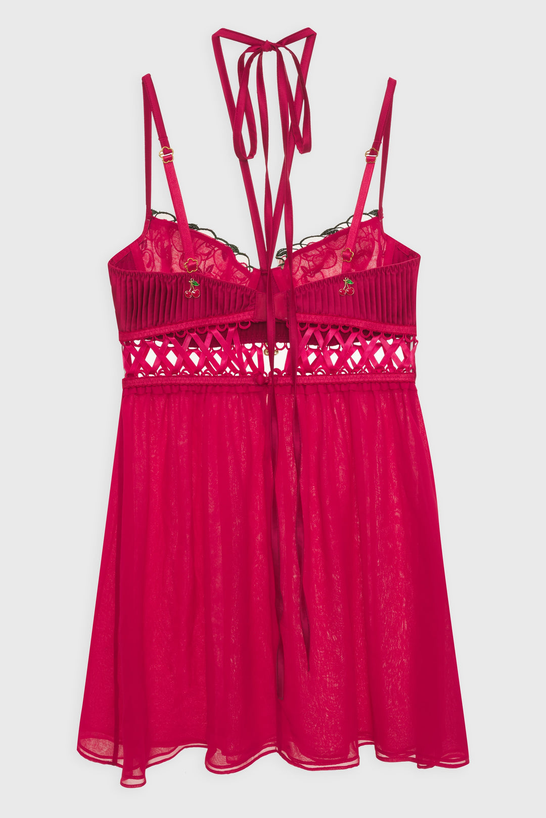 Cherie Slip Dress Red