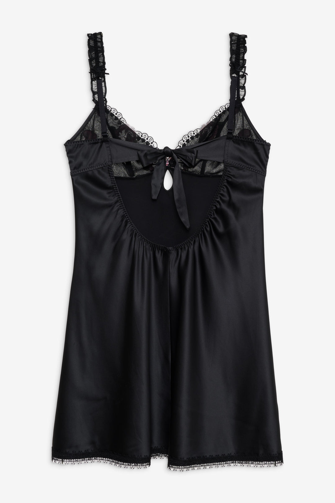 Love Garden Slip Dress Black