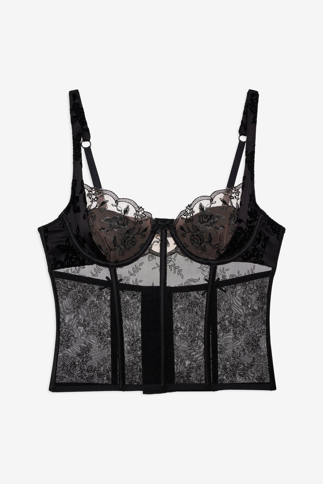 Sonia Bustier Black