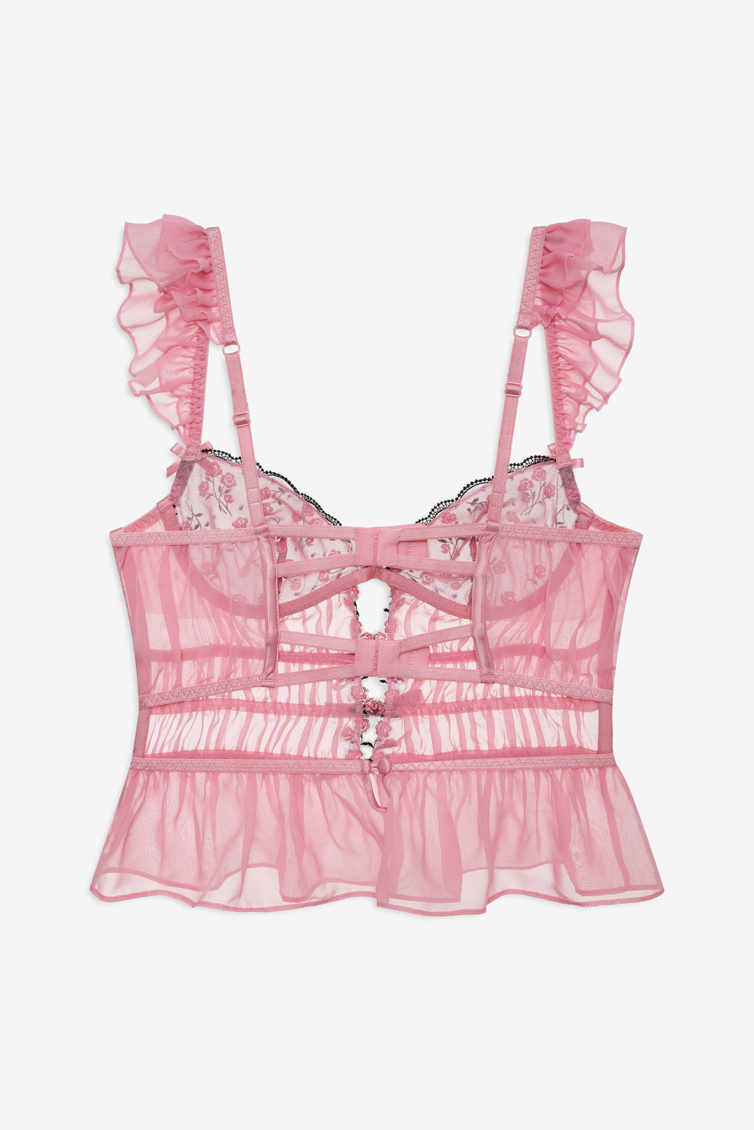 Rose Cluster Bustier Pink