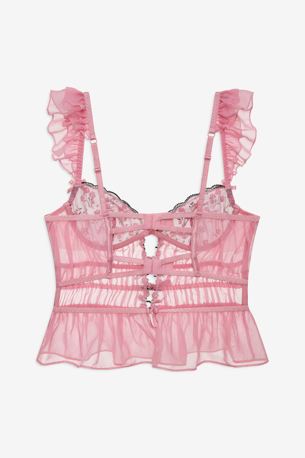 Rose Cluster Bustier Pink