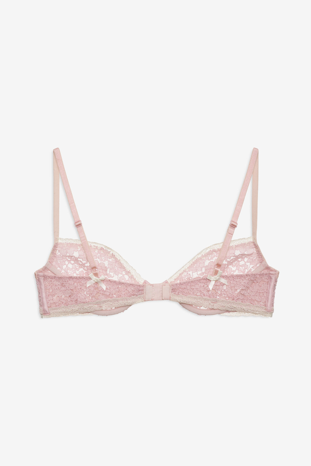 Pamela Stretch Lace Underwire Bra Pink