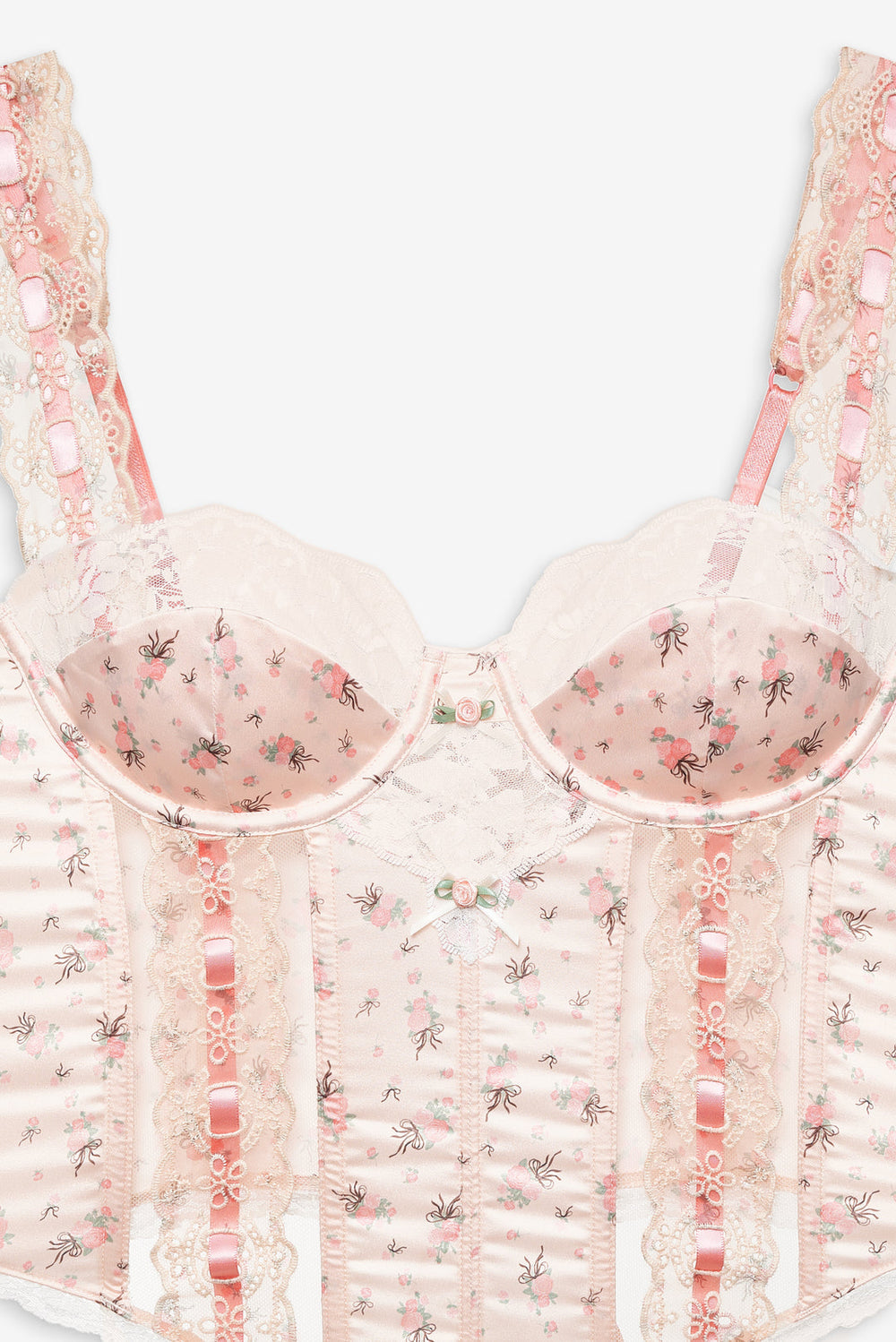 Peaches & Cream Bustier Peach