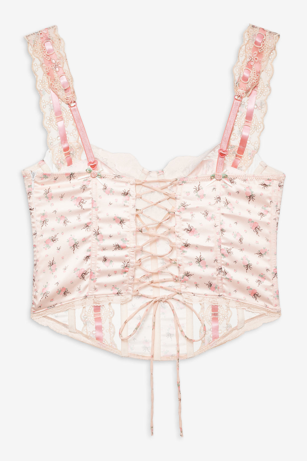 Peaches & Cream Bustier Peach