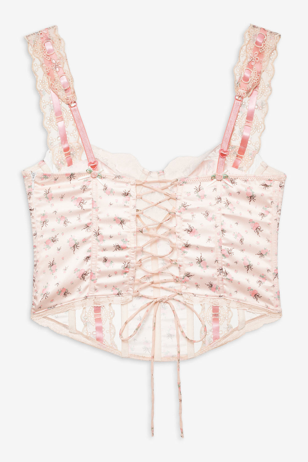Peaches & Cream Bustier Peach