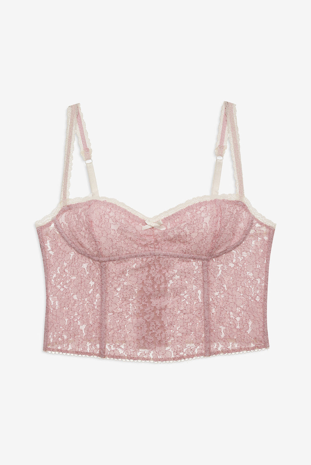 Pamela Stretch Bustier Pink