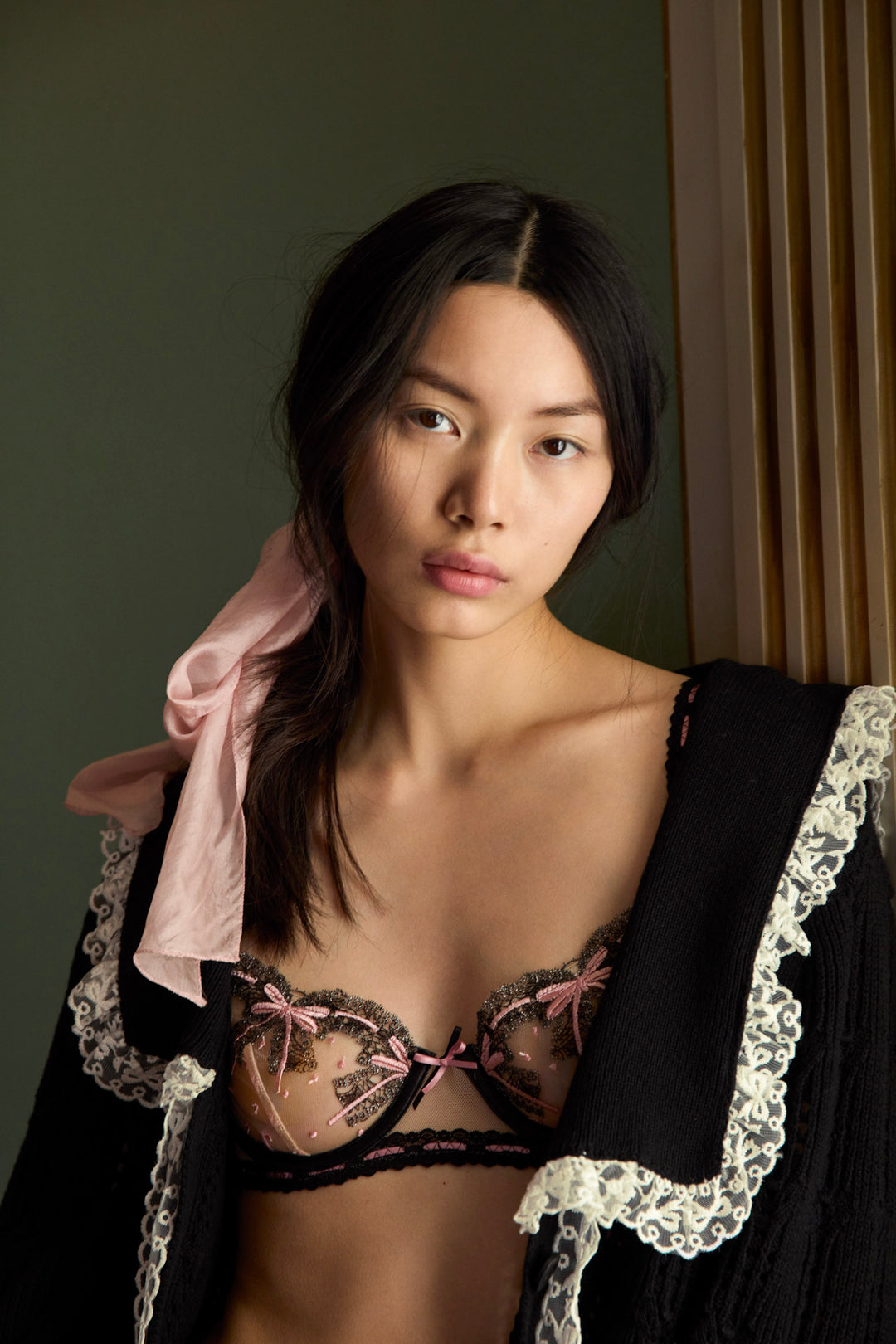 Love Letters Underwire Bra Black