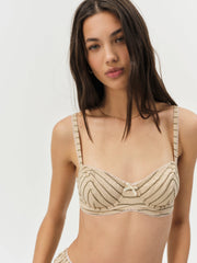 Mindy Underwire Bra Brown