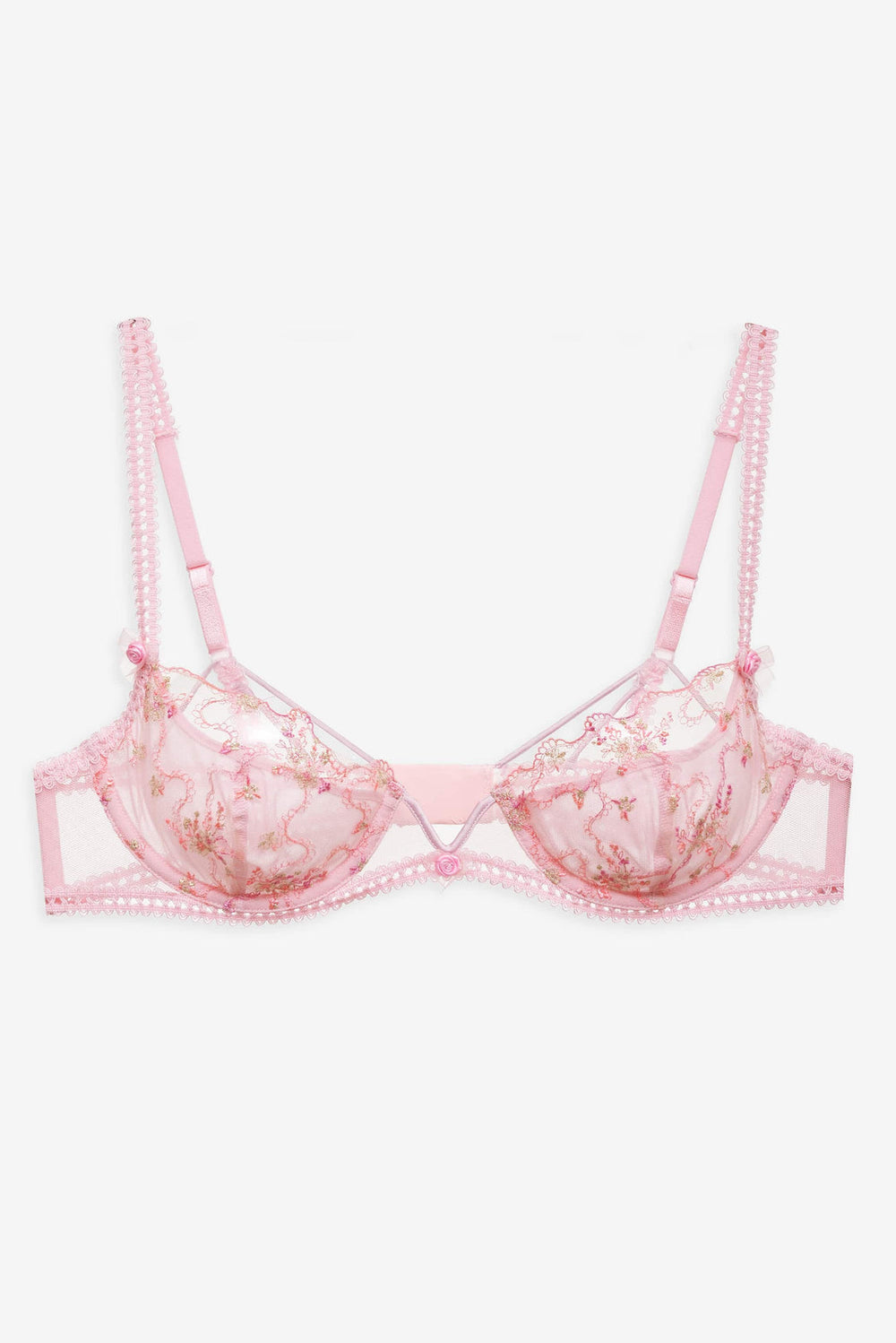 Dainty Daphne Underwire Bra Pink
