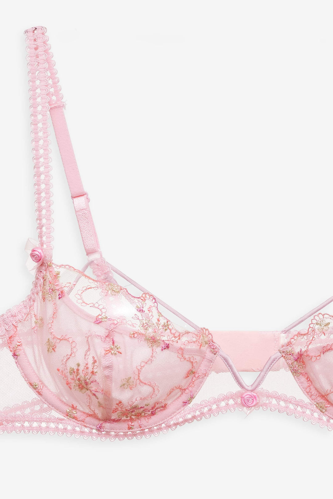 Dainty Daphne Underwire Bra Pink