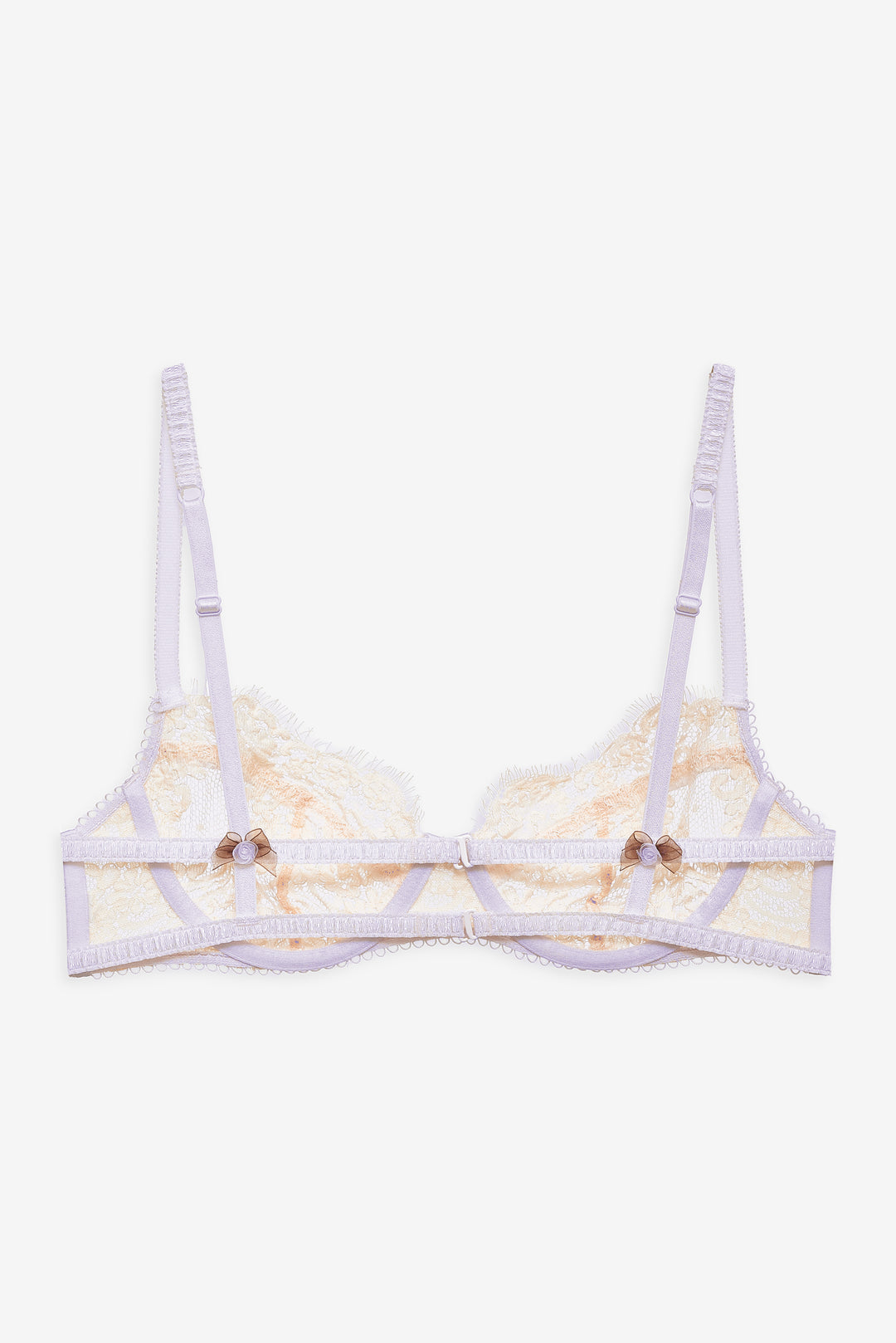 Victoria Lace Underwire Bra Cream