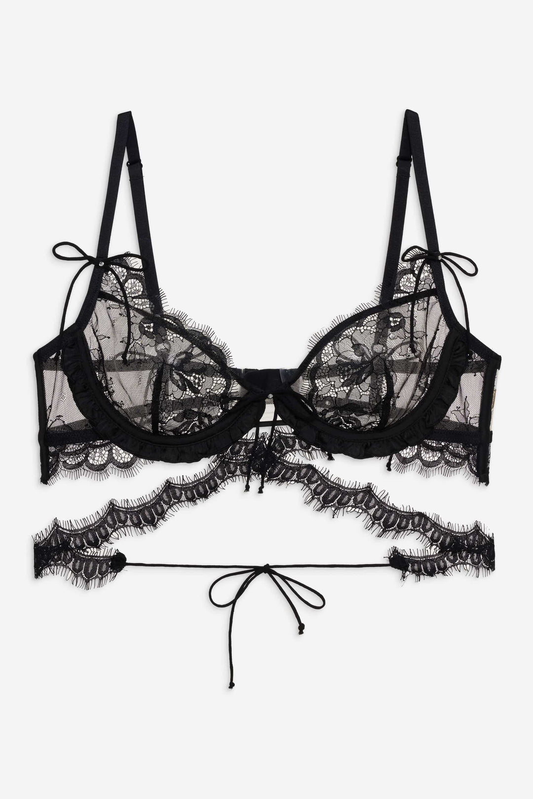 Sonja Underwire Bra Black