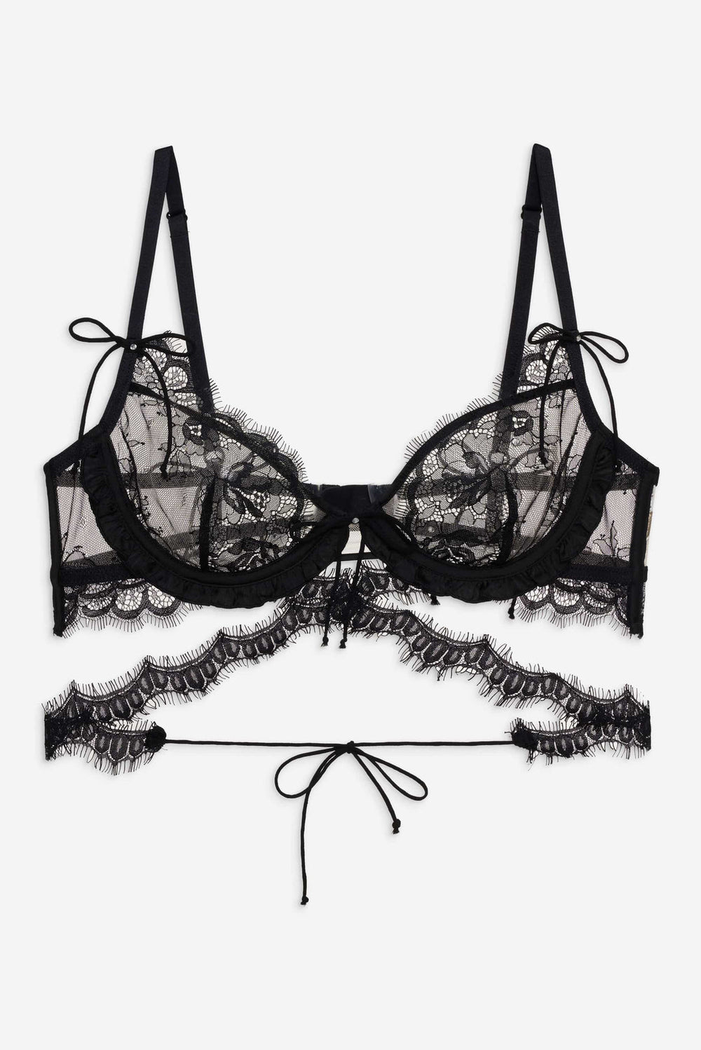 Sonja Underwire Bra Black