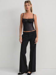 Papillon Bustier Black
