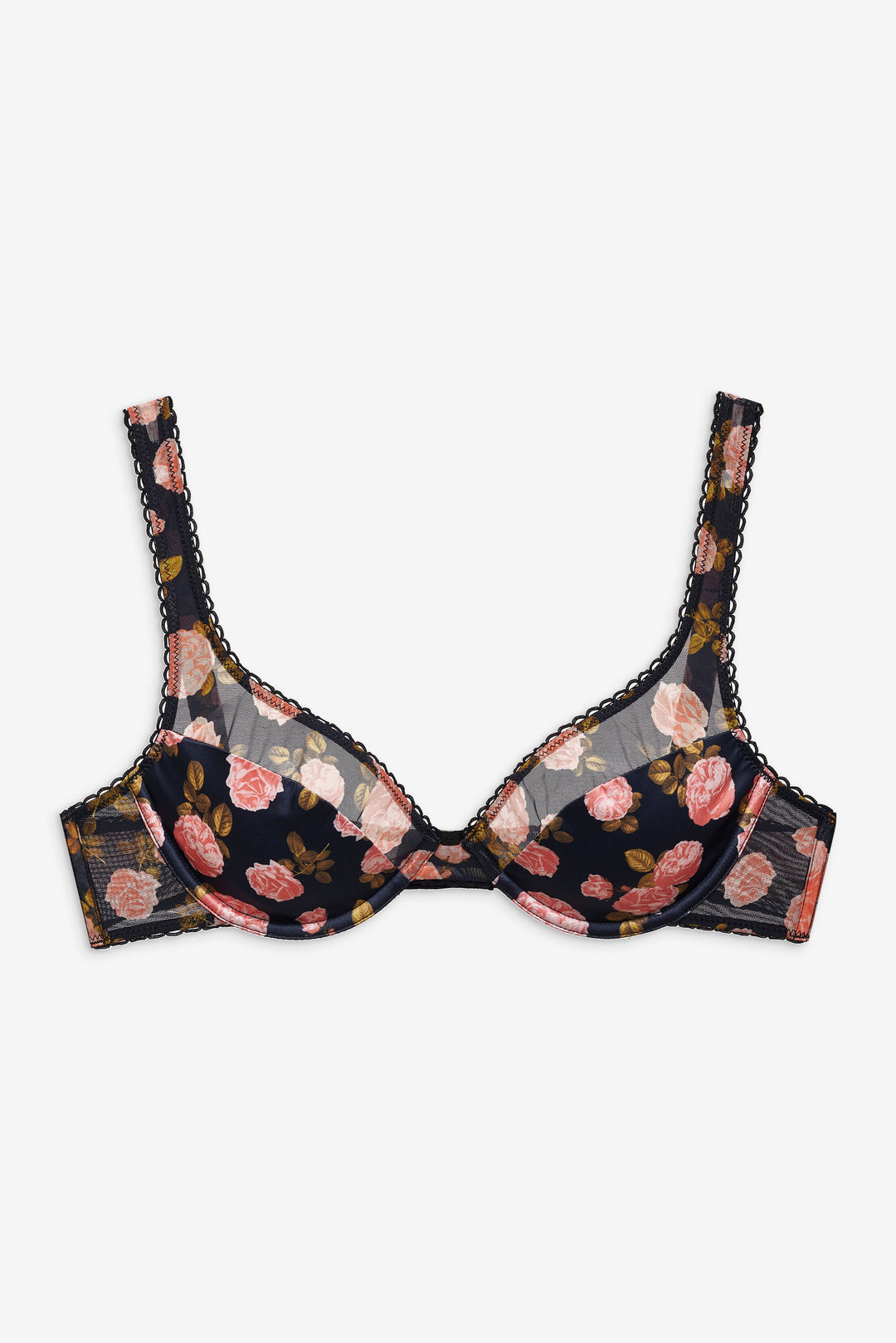 Kayla Underwire Bra Navy