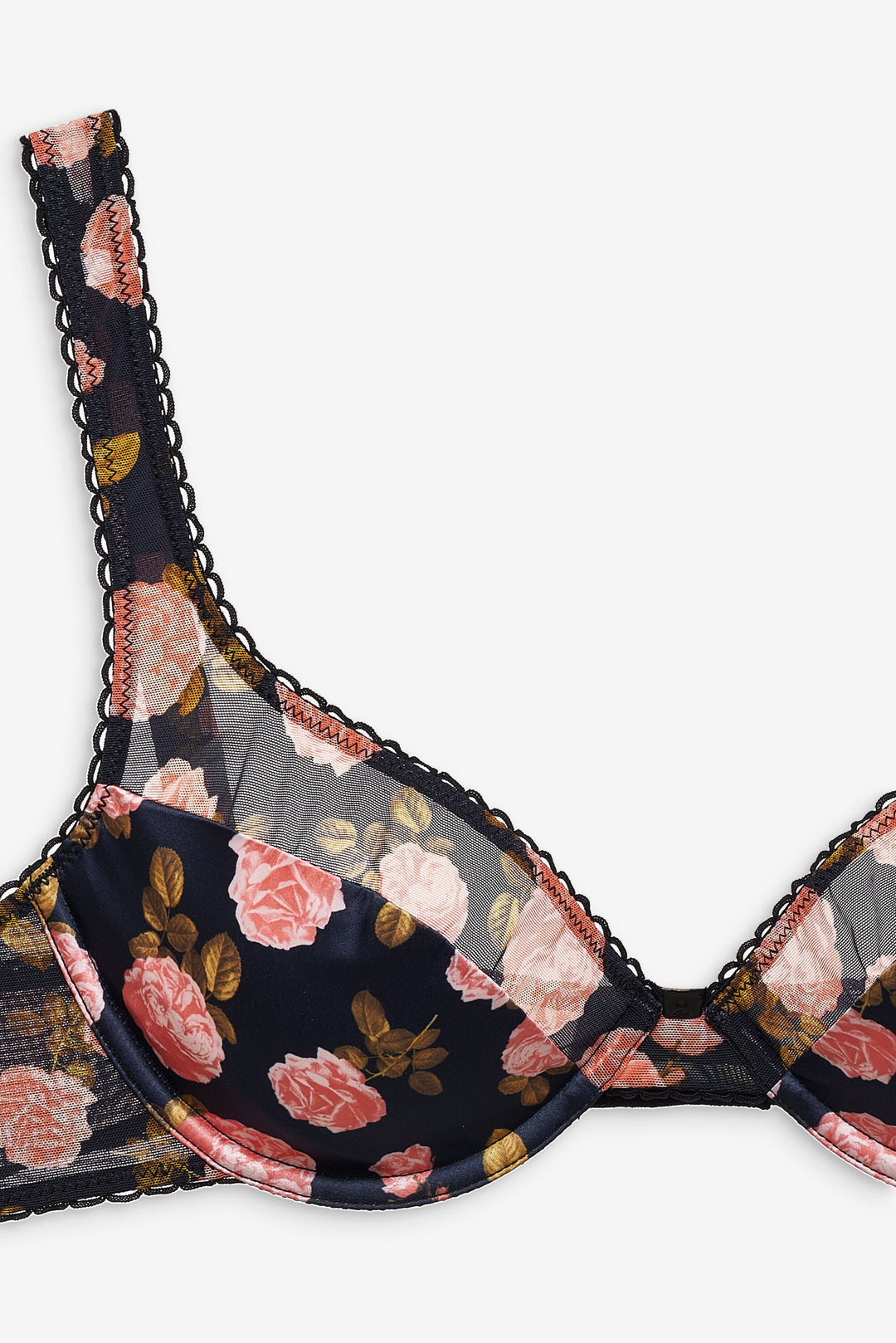 Kayla Underwire Bra Navy