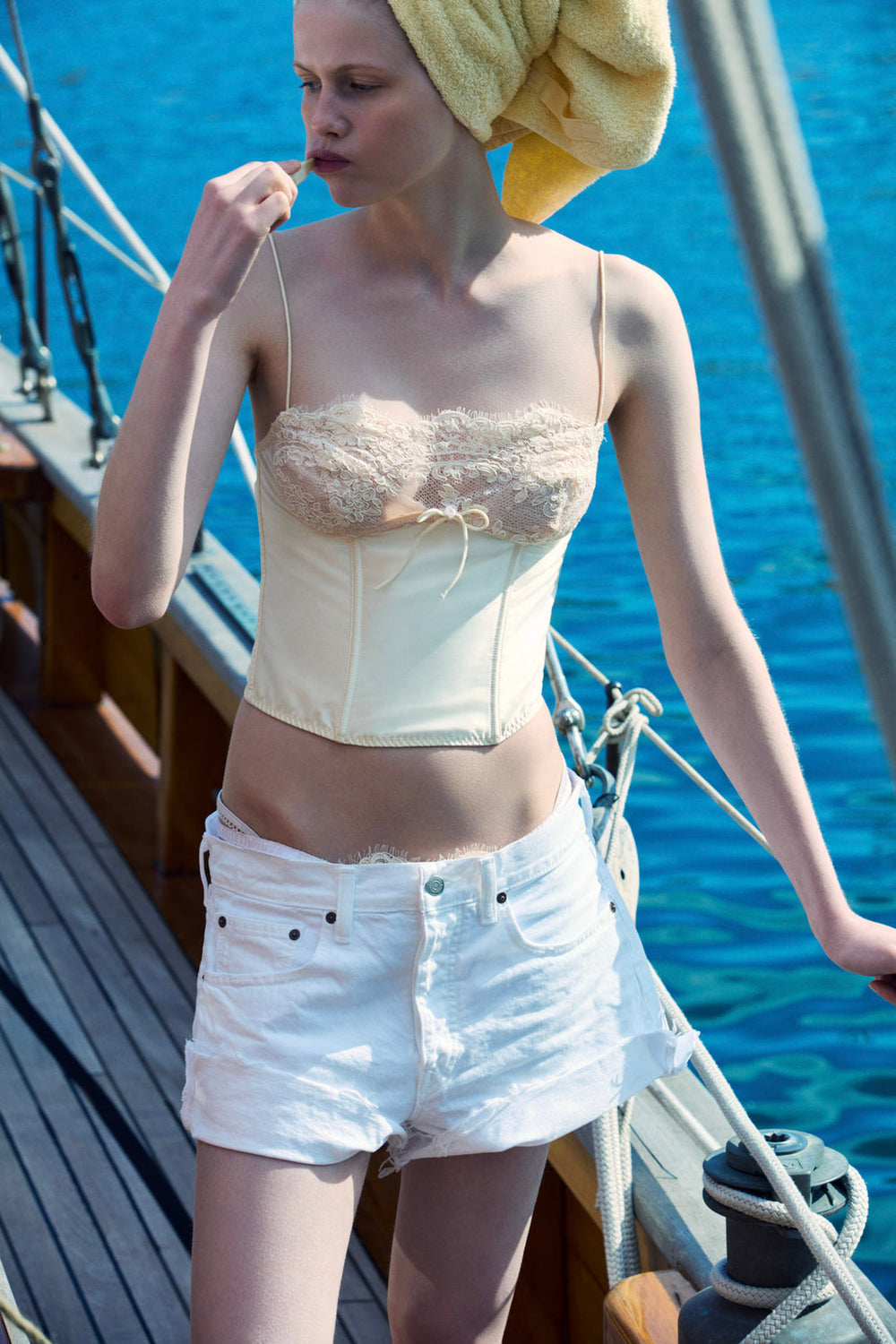 Victoria Bustier Cream