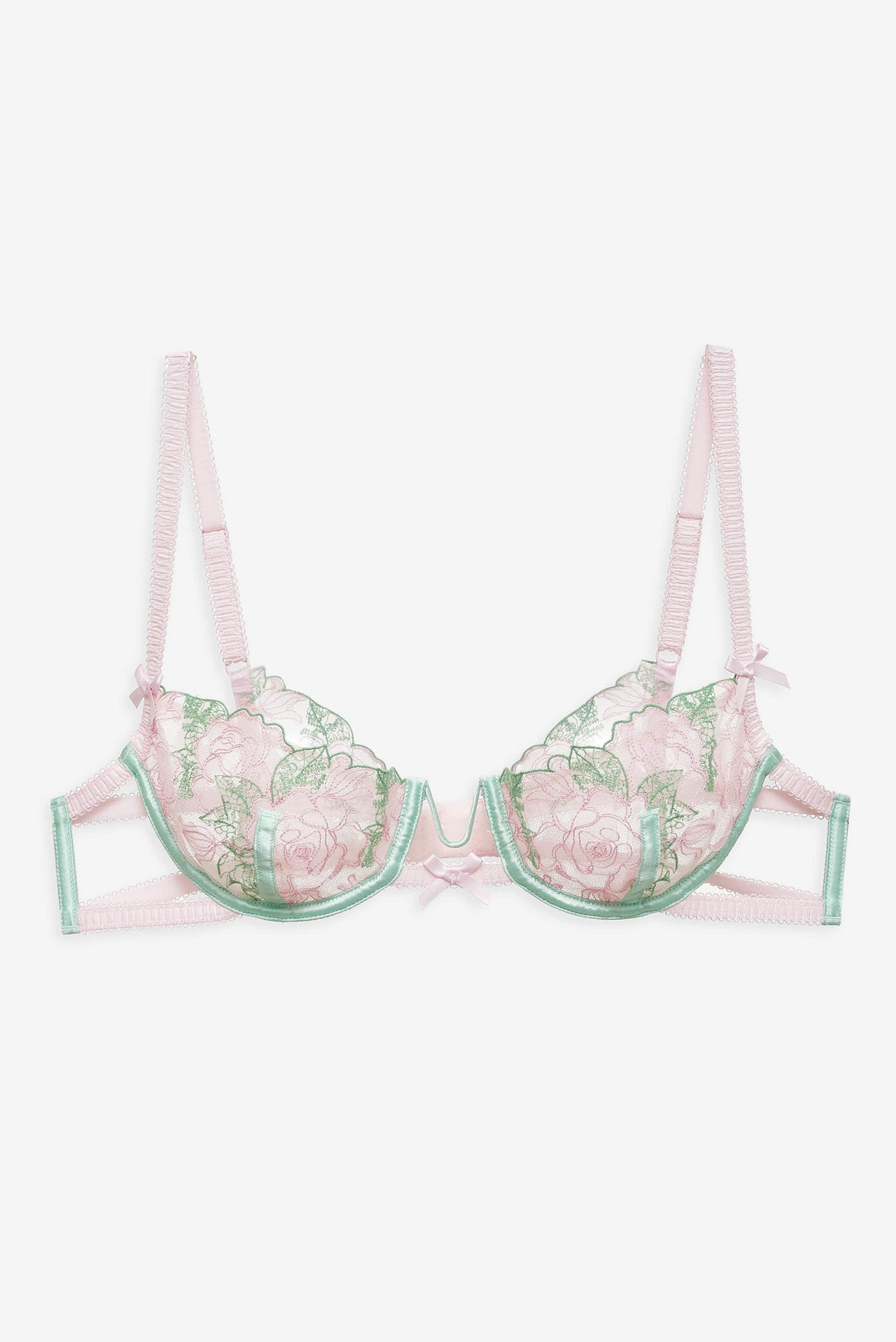 Love Story Underwire Bra Green