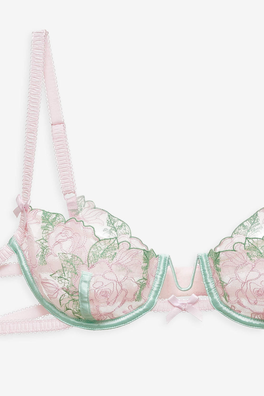 Love Story Underwire Bra Green