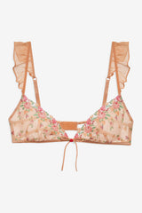 Glimmer Rosebud Bralette Rose Gold