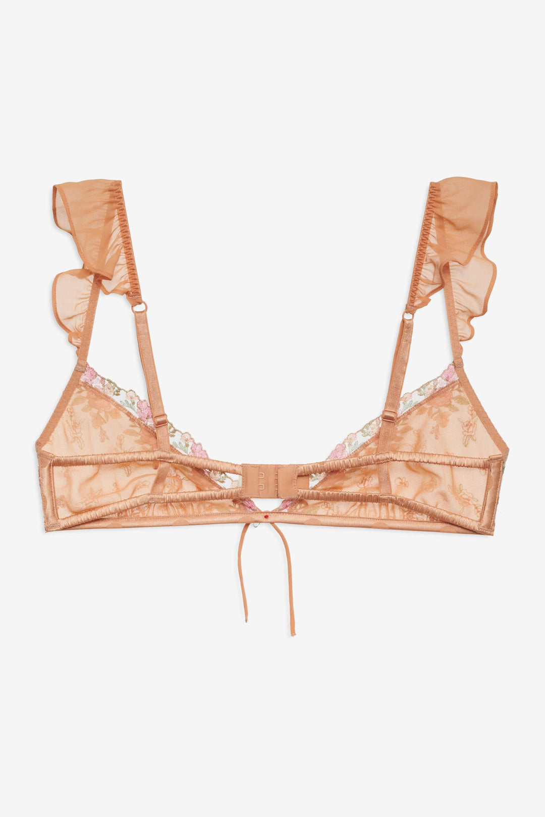 Glimmer Rosebud Bralette Rose Gold