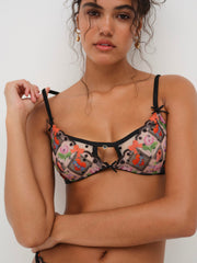 Paris Underwire Bra Red